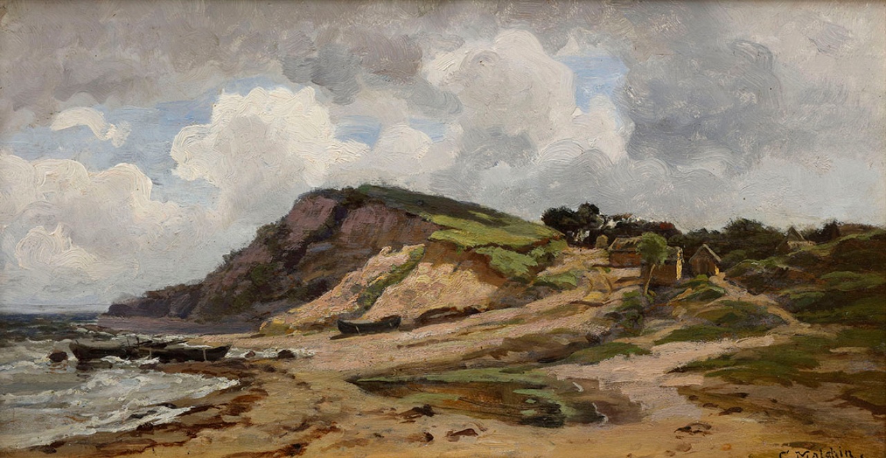 Carl Malchin, Warnkenhagen an der Ostsee, 1890 Carl Malchin, Warnkenhagen an der Ostsee, 1890